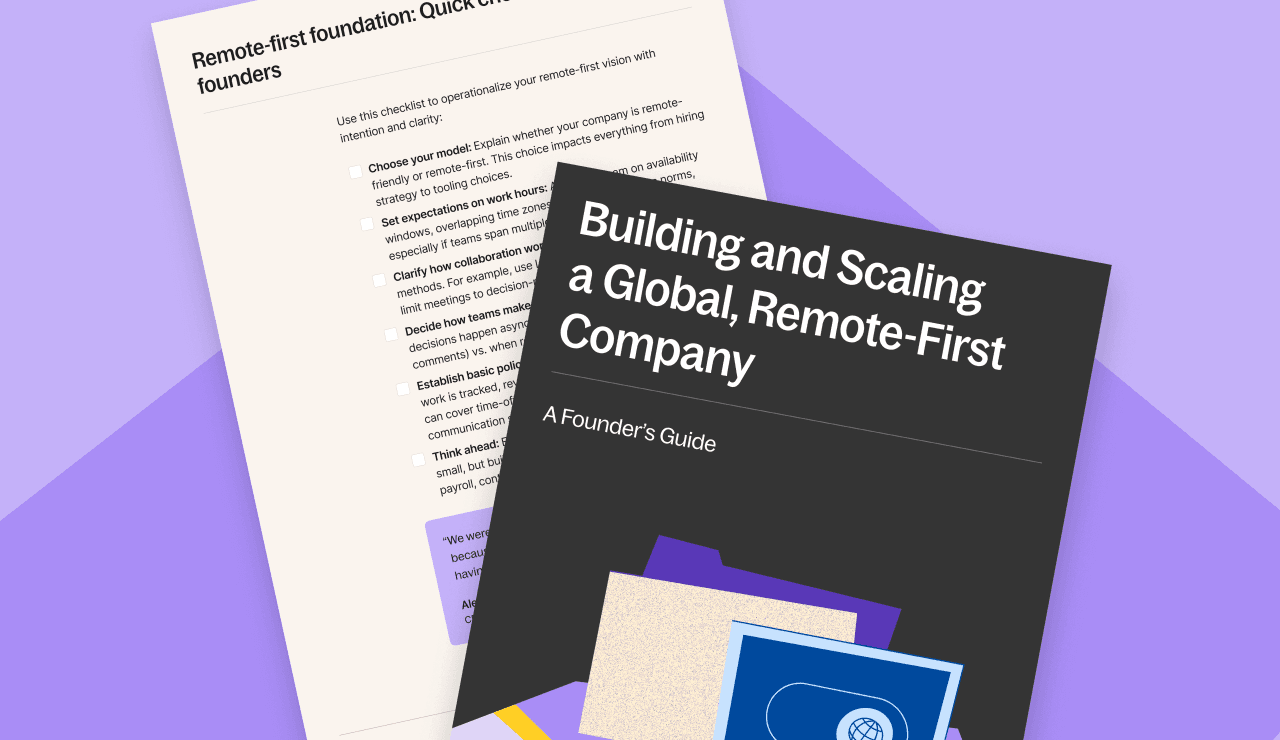 A founder's guide to building and scaling - featured card illustration