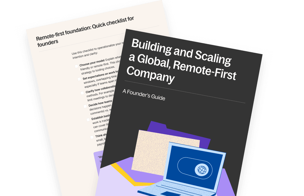 A founder's guide to building and scaling - hero illustration