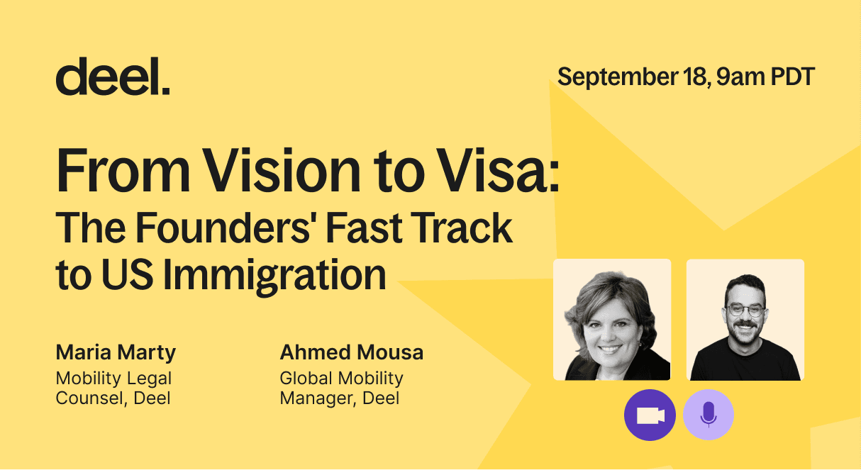 From Vision to Visa Webinar