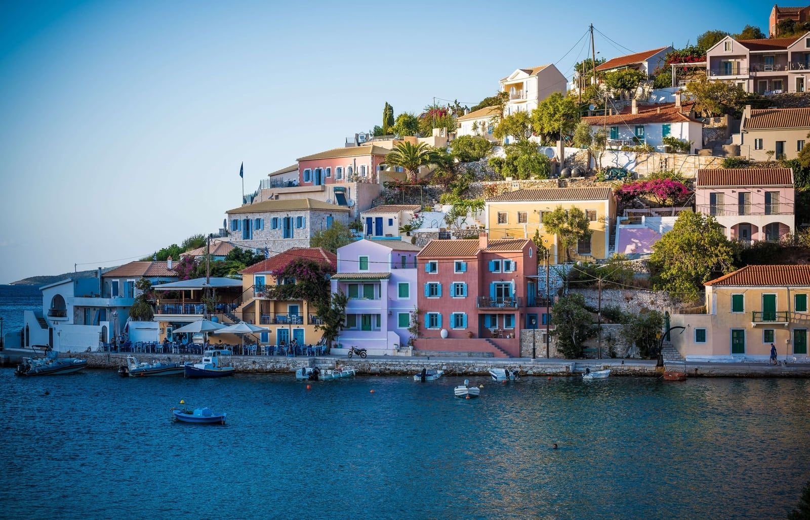 A coastal town in Greece