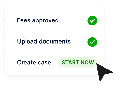 Day 2: Approve the timeline and fees, then upload documents