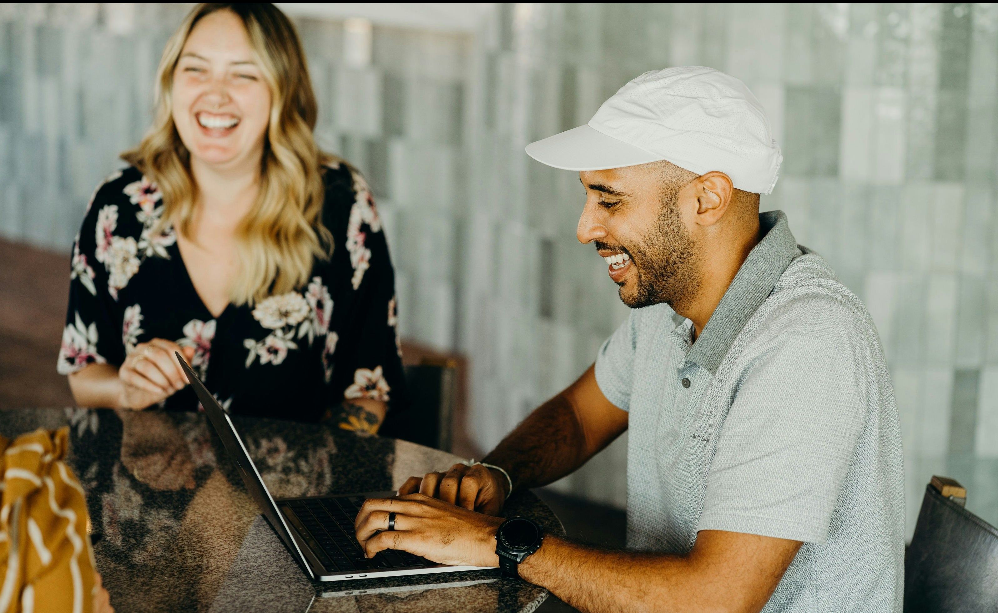 Man Woman Laptops Unsplash