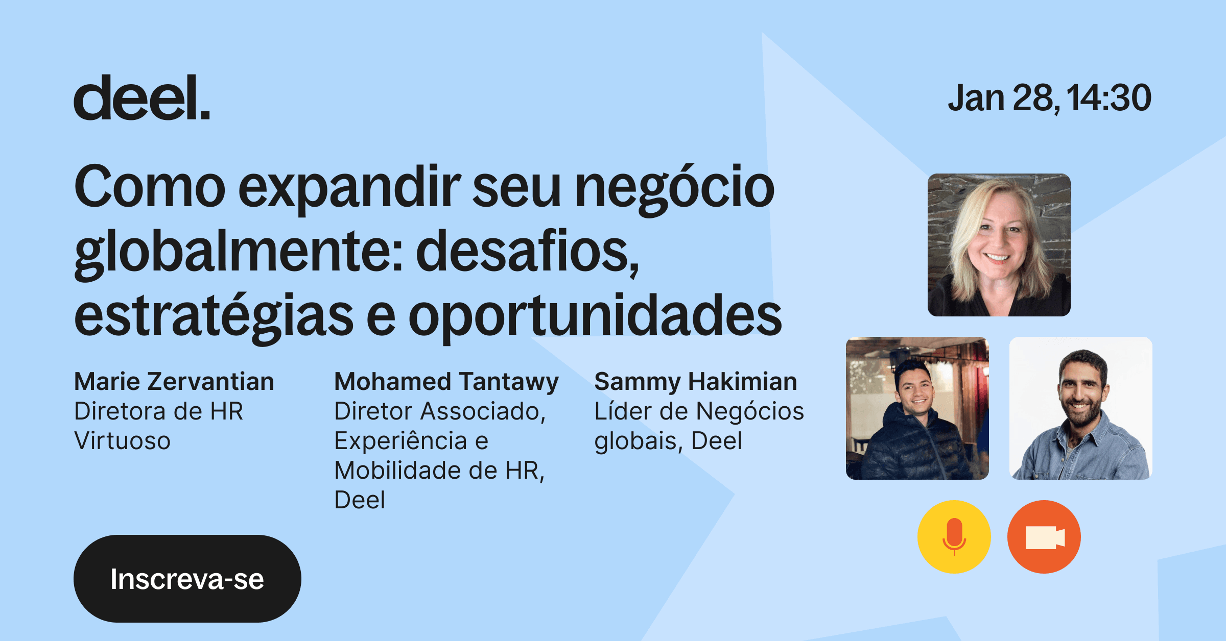 Webinar Como expandir seus negócios globalmente