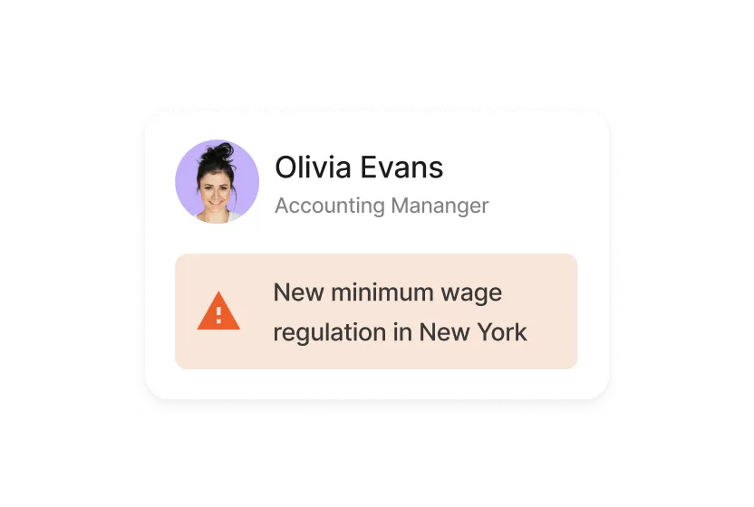 Stay compliant as requirements change