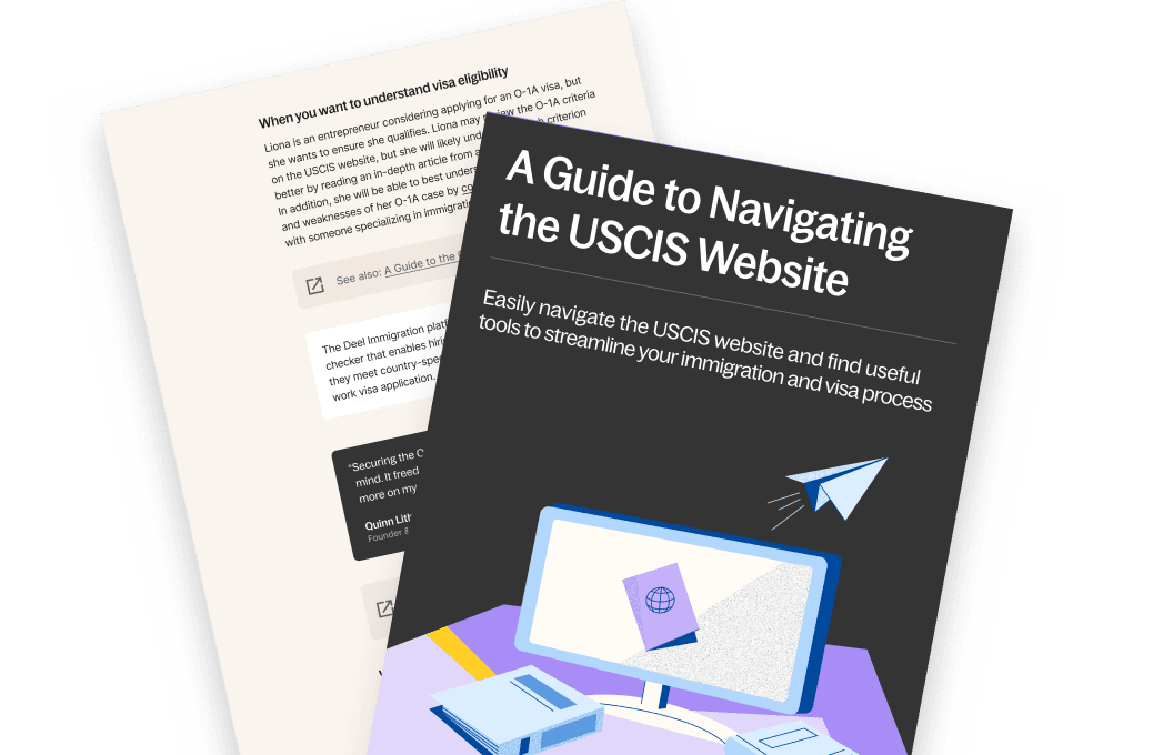 A Guide to Navigating the USCIS Website