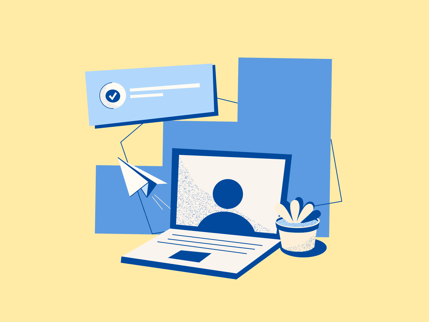 blog hero illustration work computer