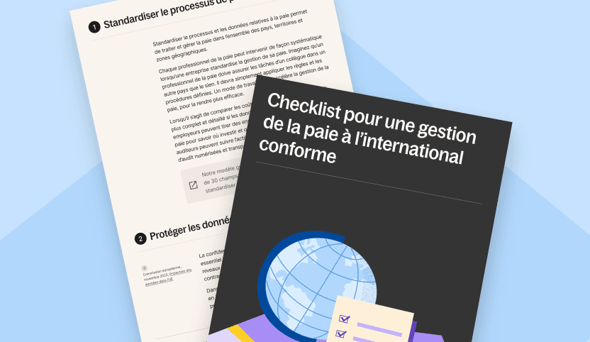 Checklist pour une gestion de la paie à l’international conforme