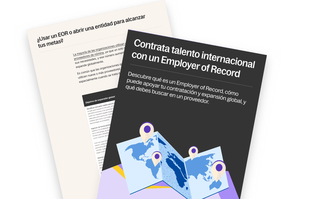 Contrata talento internacional con un Employer of Record