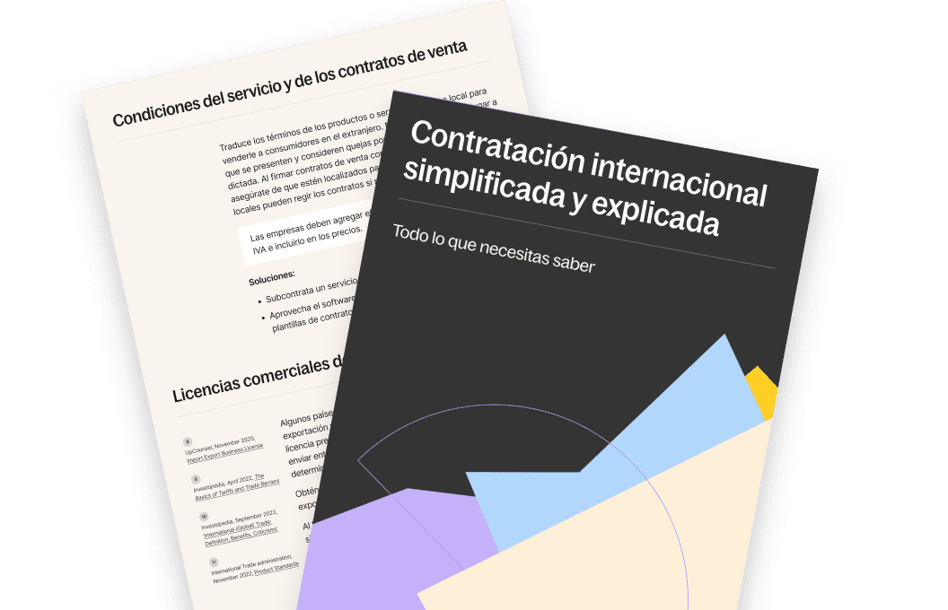 Contratación internacional simplificada y explicada