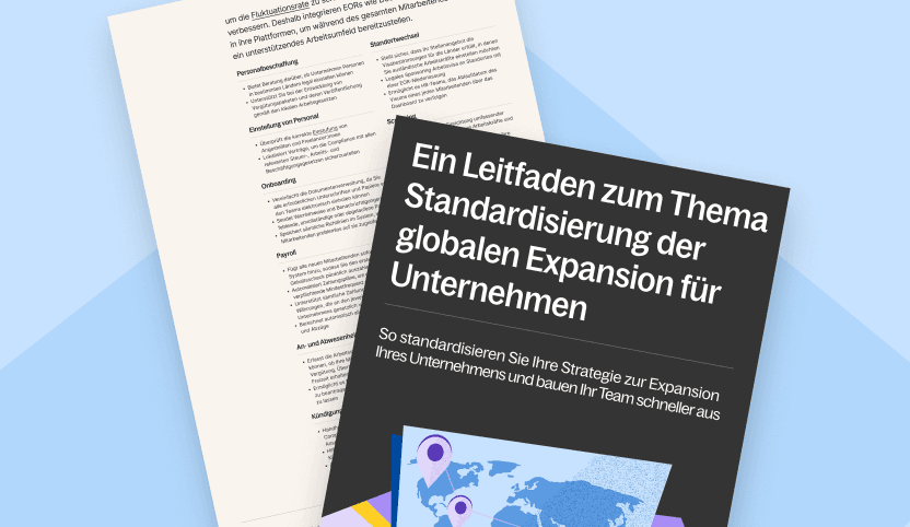 Ein Leitfaden zum Thema Standardisierung der globalen Expansion für Unternehmen
