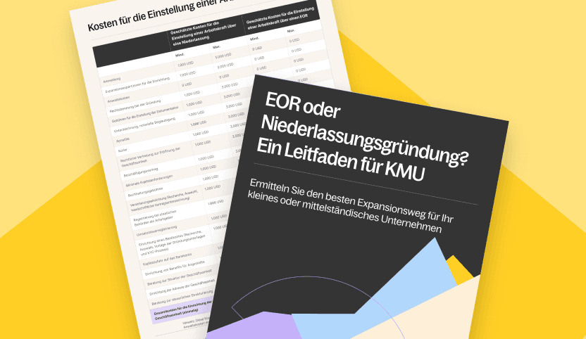 EOR oder Niederlassungsgründung? Ein Leitfaden für KMU