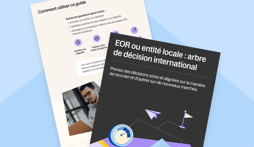 EOR ou entité locale : arbre de décision international