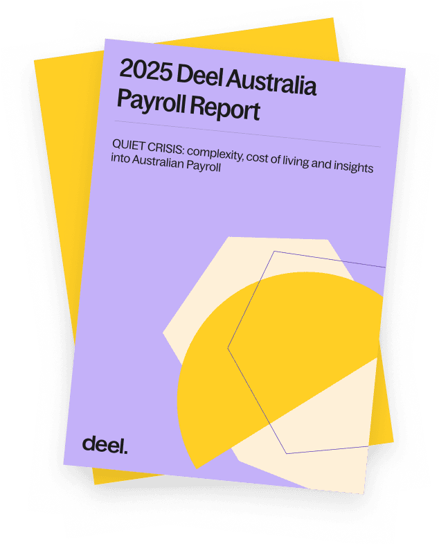 2025 Deel Australia Payroll Report cover image