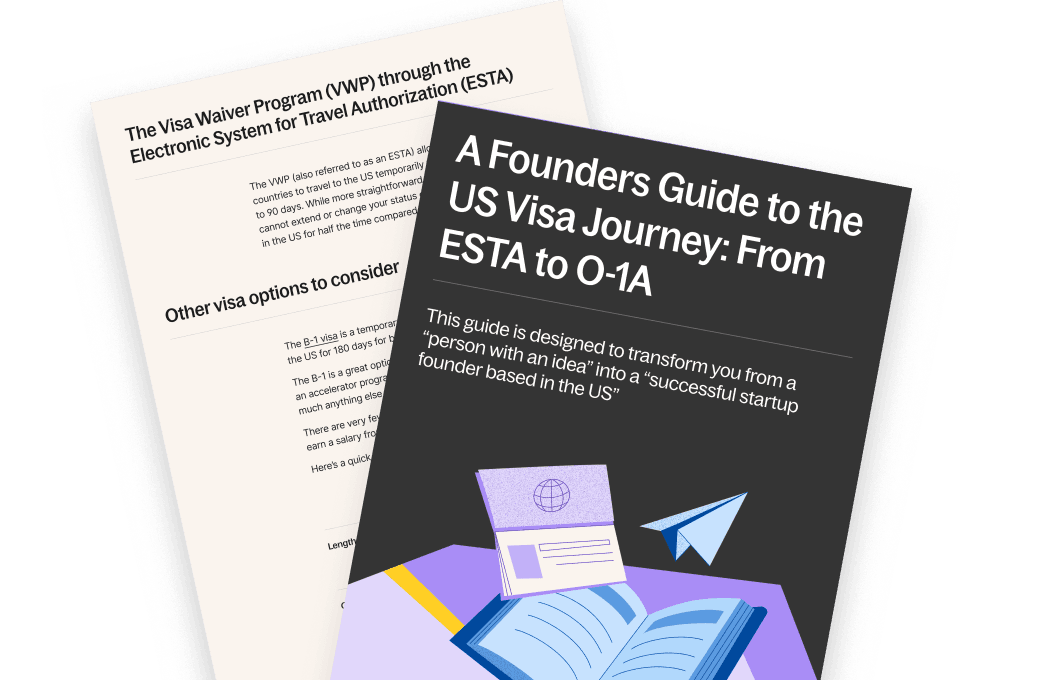 A Founders Guide to the US Visa Journey: From ESTA to O-1A