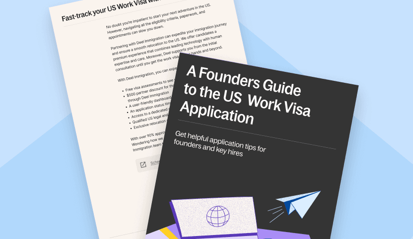 A Founders Guide  to the US  Work Visa Application