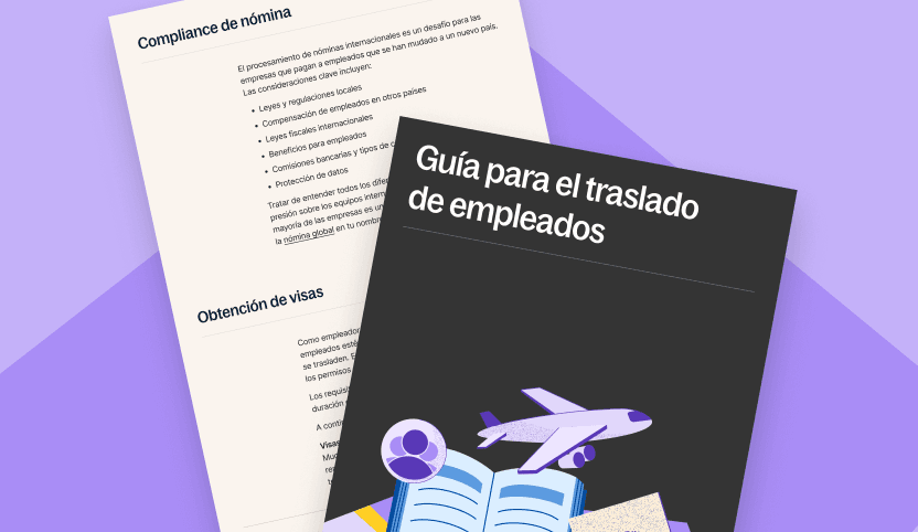 Guía para el traslado de empleados