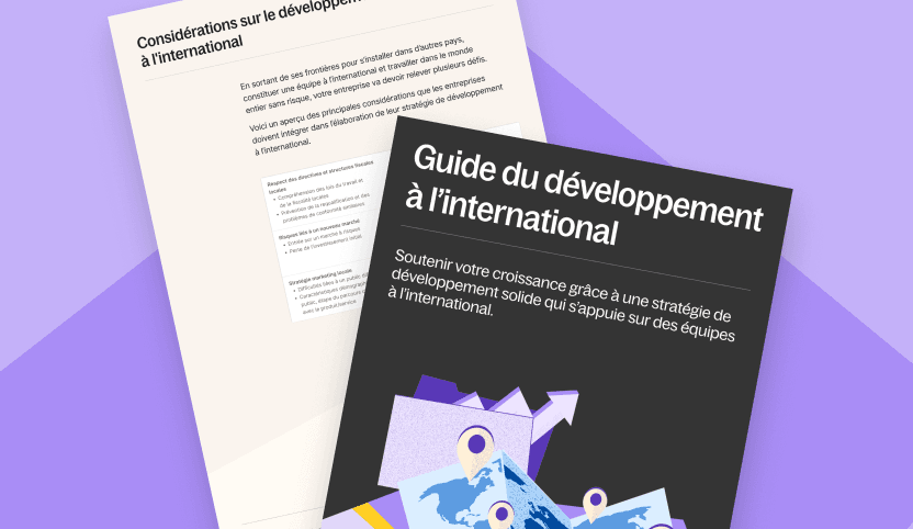 Guide du développement à l’international