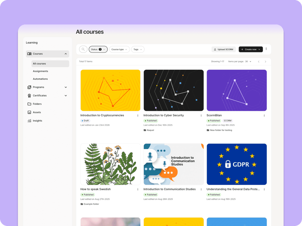 Learning Management Software | AI-powered | Deel Engage