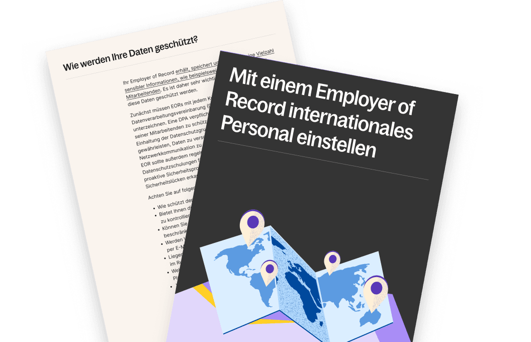 Mit einem Employer of Record internationales Personal einstellen
