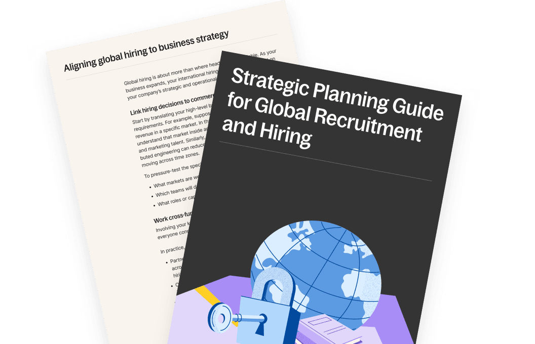 Strategic Planning Guide for Global Recruitment and Hiring hero visual