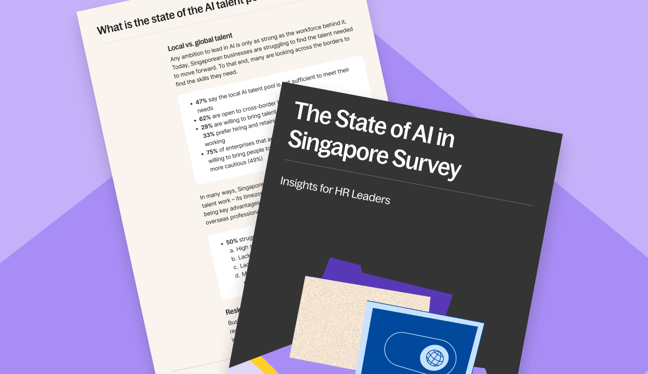 the state of ai in singapore survey featured card illustration