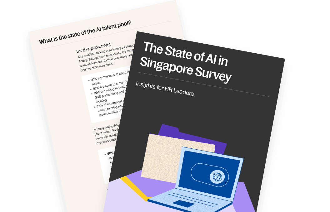 the state of ai in singapore survey hero illustration