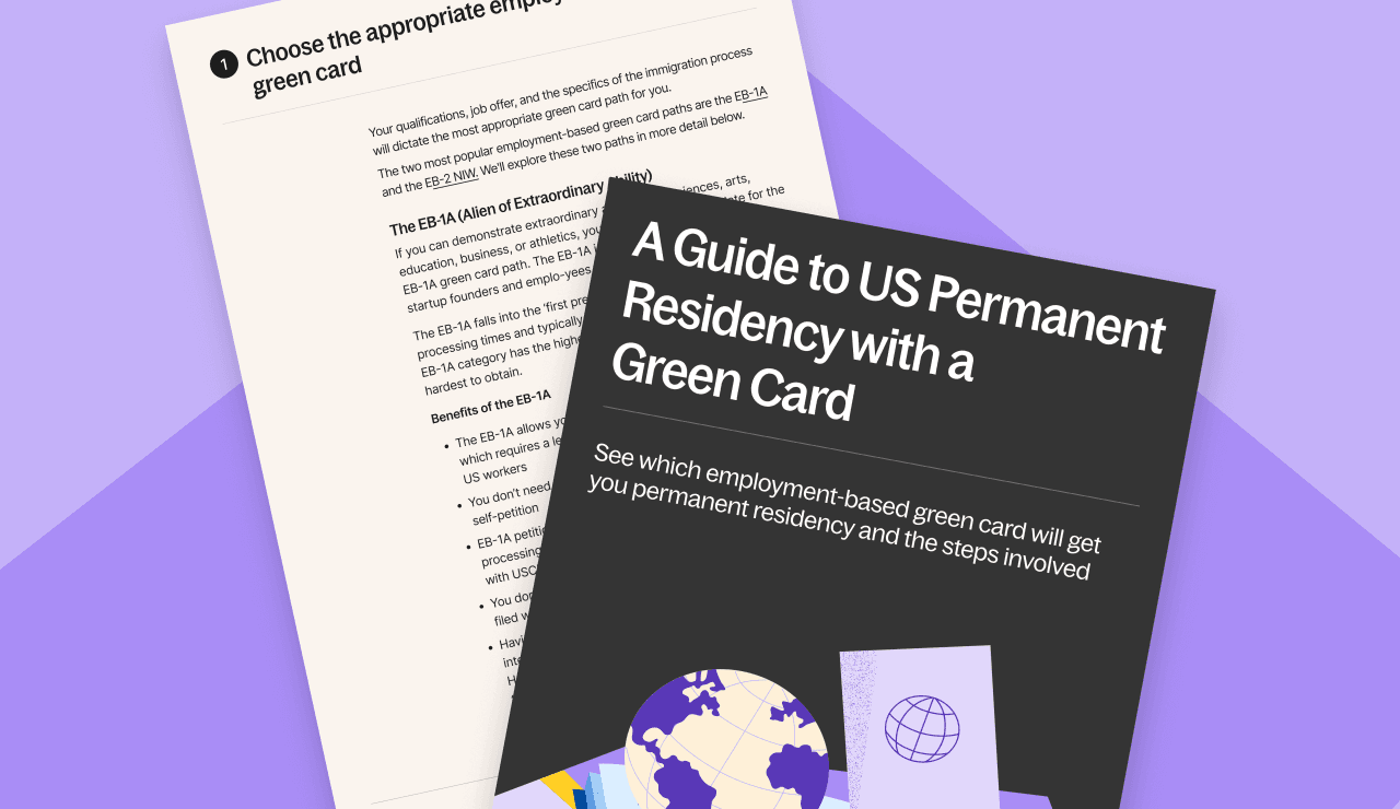 A Guide to US Permanent Residency with an Employment-based Green Card