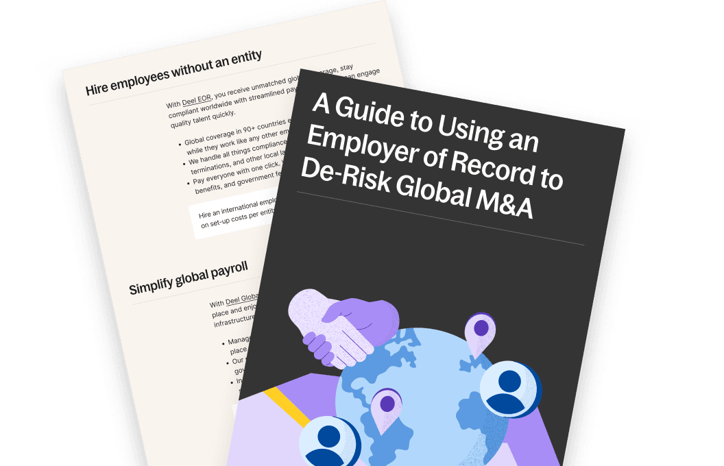 A Guide to Using an Employer of Record to De-risk Global M&As